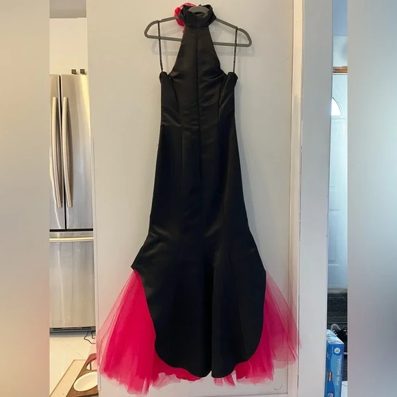 Black and Pink Gunne Sax Prom Dress - Picture 13 of 17